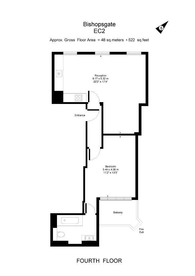 Apartment 4, 48 Bishopsgate By City Living ลอนดอน ภายนอก รูปภาพ
